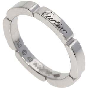 CARTIER 18k Silver Ring #48